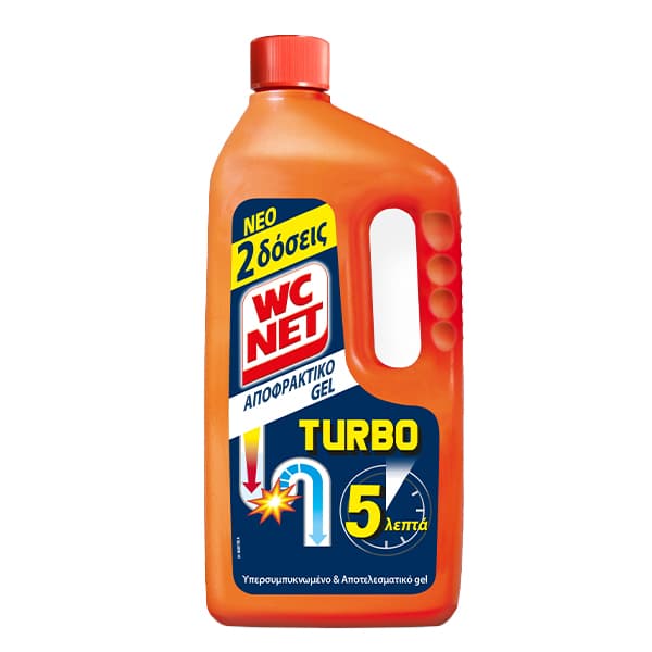 Wc Net Gel Αποφρακτικό Turbo Αποφρακτικό