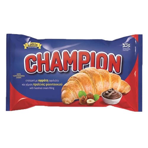 Κρουασάν Πραλίνα Φουντουκιού Tottis Champion Κρουασάν
