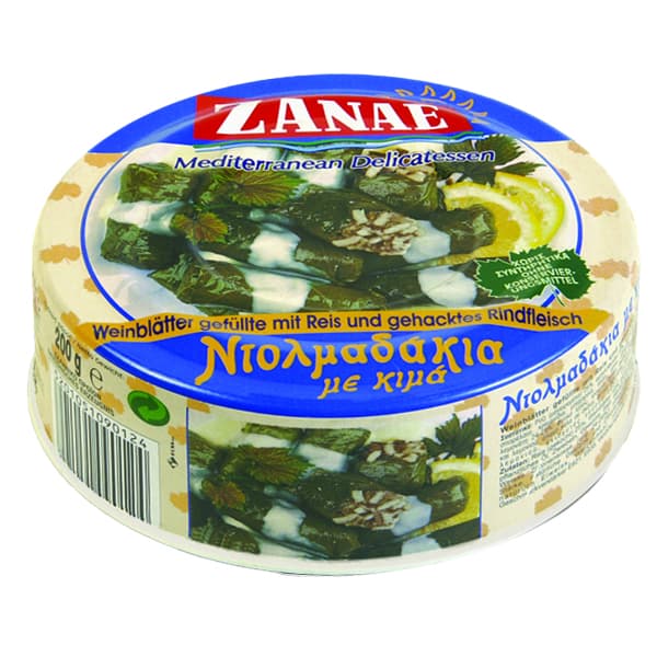 Ντολμαδάκια με Κιμά Ζαναέ Κονσέρβες