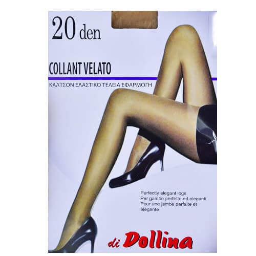 Καλσόν Lycra Velato Καραμέλ Dollina Καλσόν