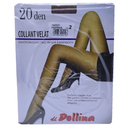 Καλσόν Lycra Velato 20den Νο2 Dollina Καλσόν