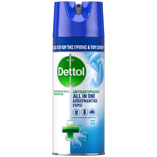 Dettol Spray Crisp Linen Απολυμαντικό