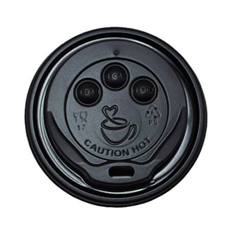 Καπάκι Πιπίλα Button Μαύρη Καπάκια Πιπίλες