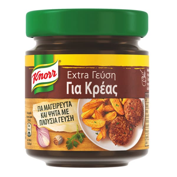 Knorr Extra Γεύση Κρέας 132gr Ζωμός