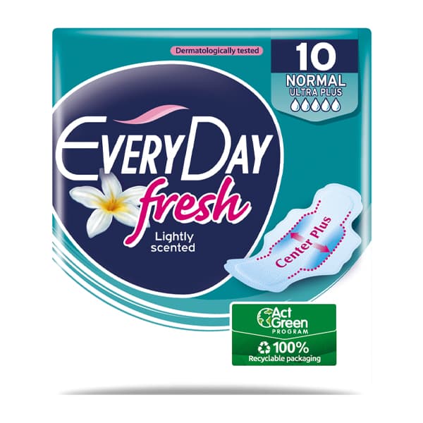Σερβιέτες Everyday Fresh Normal Ultra Plus Σερβιέτες
