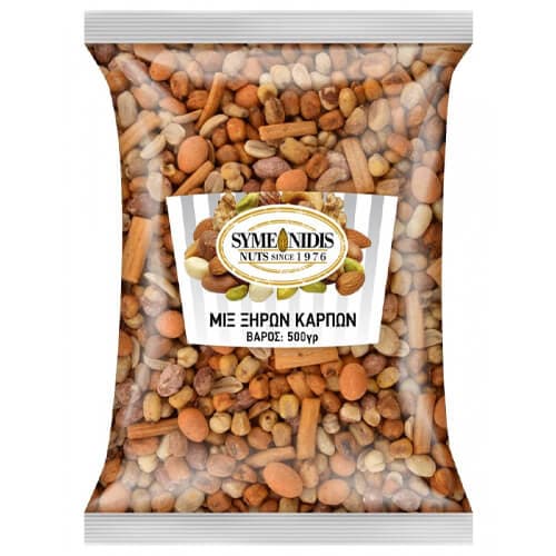 Mix Ξηρών Καρπών Συμεωνίδης 500gr Ξηροί Καρποί