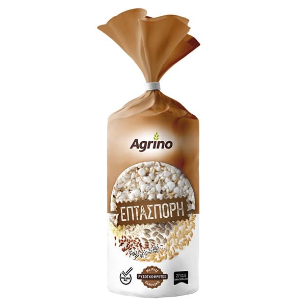 Ρυζογκοφρέτες Επτασπόρη Agrino Ρυζογκοφρέτες
