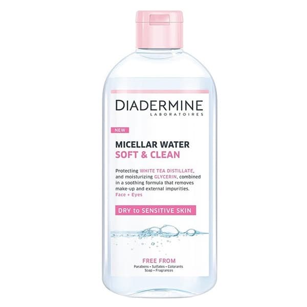 Micellar Water Diadermine Soft and Clean Καθαρισμός Προσώπου