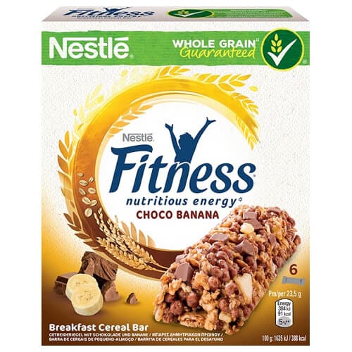 Μπάρες Fitness Choco Banana Nestle Μπάρες Δημητριακών