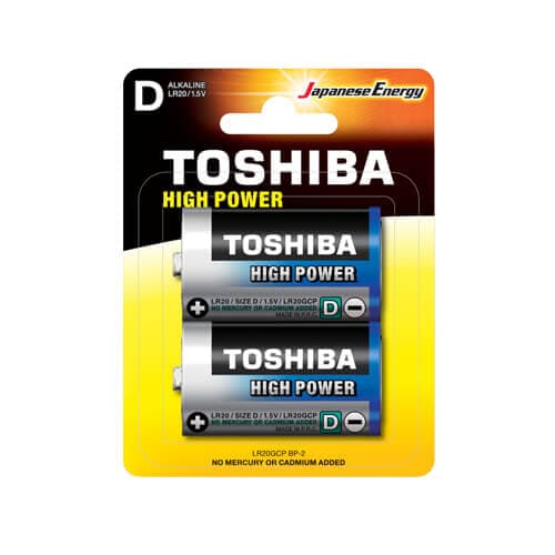 Μπαταρία D Αλκαλική Toshiba Μπαταρίες