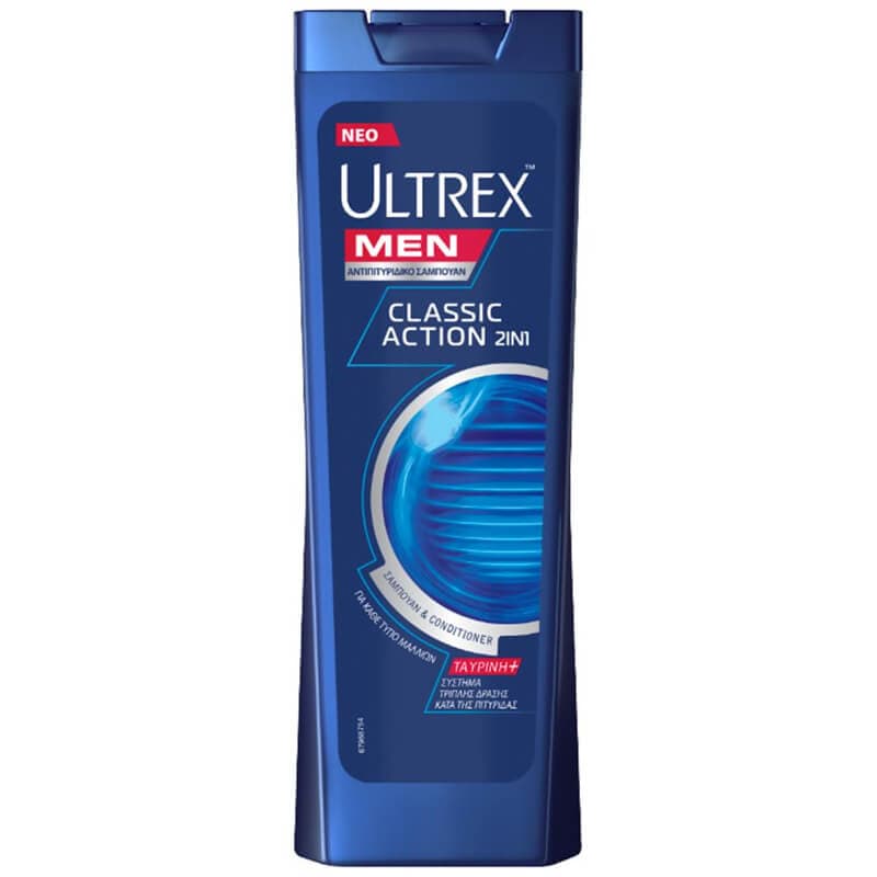 Σαμπουάν Ultrex 2in1 Classic Σαμπουάν