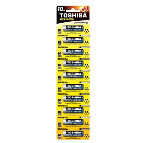 Μπαταρία Aa Αλκαλική Toshiba Μπαταρίες