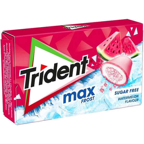 Τσίχλες Trident Max Frost Καρπούζι Τσίχλες