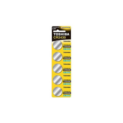Μπαταρία Toshiba Cr2430 3V Lithium 5Τεμ. Με Φόρο 0,02€ Μπαταρία