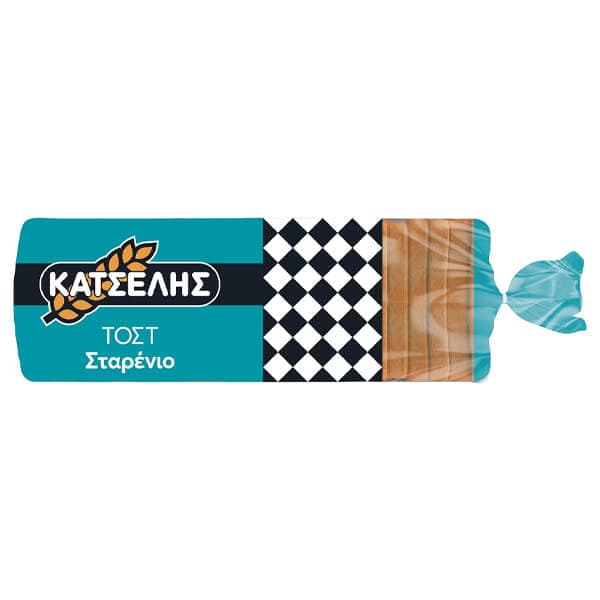 Τοστ Σταρένιο Κατσέλης Ψωμί Τοστ