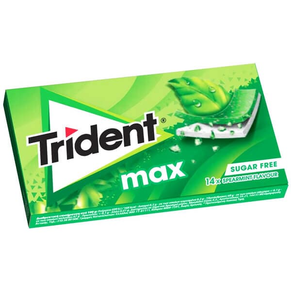 Trident Max Δυόσμος Τσίχλες