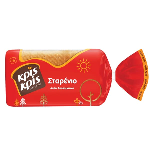 Τοστ Σταρένιο Κρις Κρις Ψωμί Τοστ