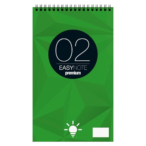 Μπλοκ Σπιράλ Λευκό Easy Note 50φ Μπλοκ Σημειώσεων