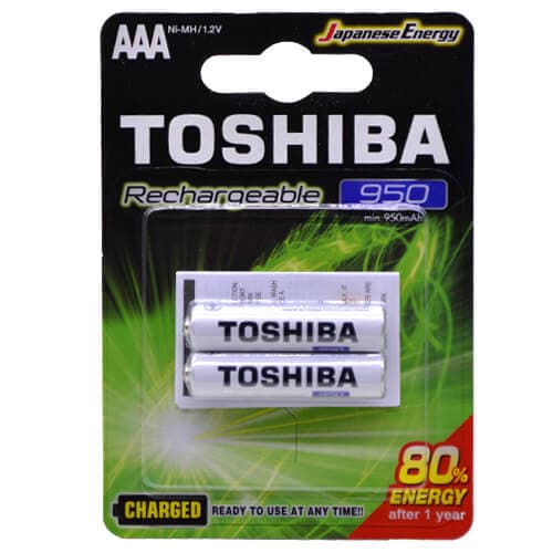 Μπαταρία Επαναφορτιζόμενη AAA Toshiba Μπαταρίες