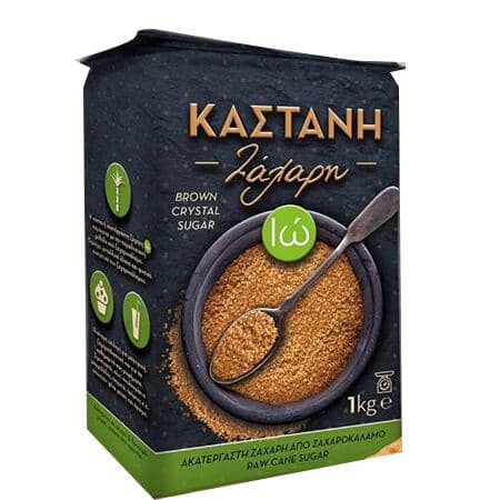 Ιώ Ζάχαρη Καστανή Ζάχαρη