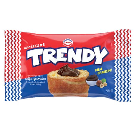 Κρουασάν Φουντούκι Trendy Έβγα Κρουασάν