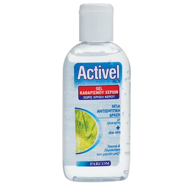Gel Καθαρισμού Χεριών Farcom Activel 80ml Αντισηπτικό Προϊόν
