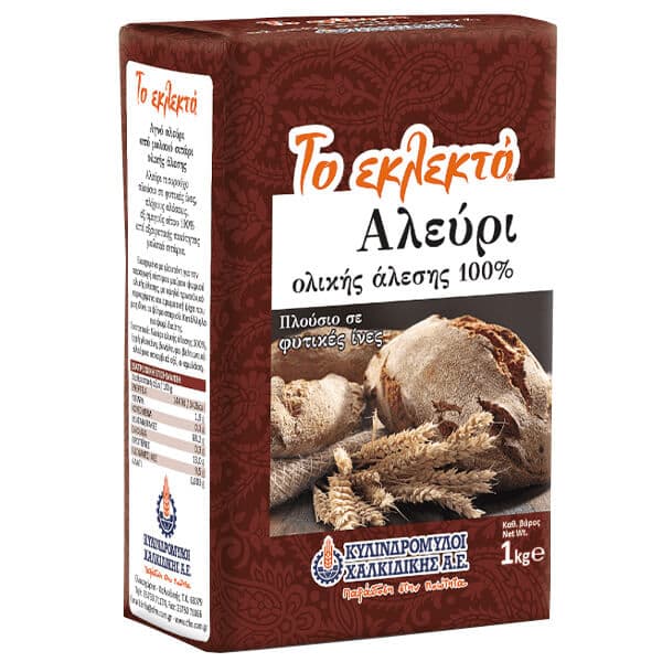 Αλεύρι Ολικής Αλέσεως Το Εκλεκτό Αλεύρι