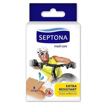Septona Strips Έξτρα Ανθεκτικά Επιθέματα Τραυμάτων