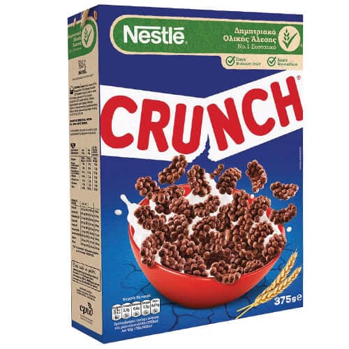 Δημητριακά Σοκολάτα Nestle Crunch Δημητριακά