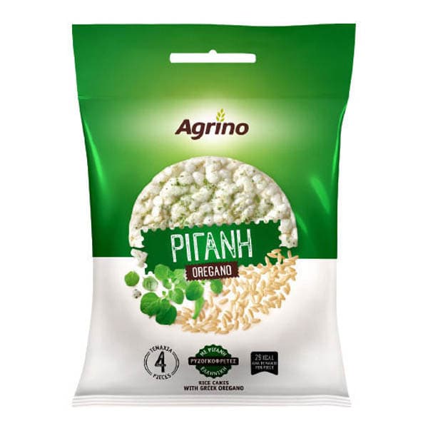 Ρυζογκοφρέτα Ατομική Ρίγανη Agrino Ρυζογκοφρέτες