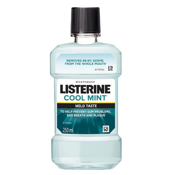 Listerine Cool Mint Mild Taste Στοματικό Διάλυμα