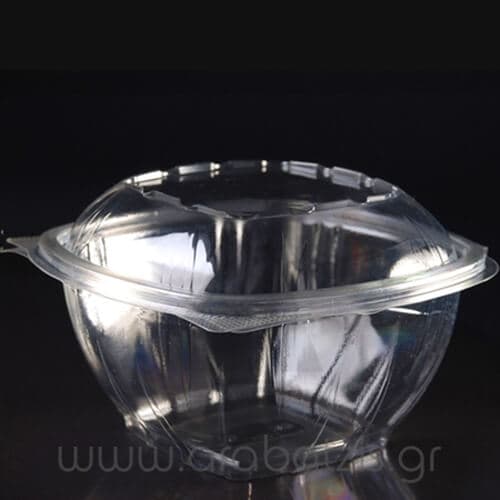 Θήκη Στρογγυλή Lux Plast Ft 715 250gr 100τεμ. Σκεύος PET και Πλαστικό