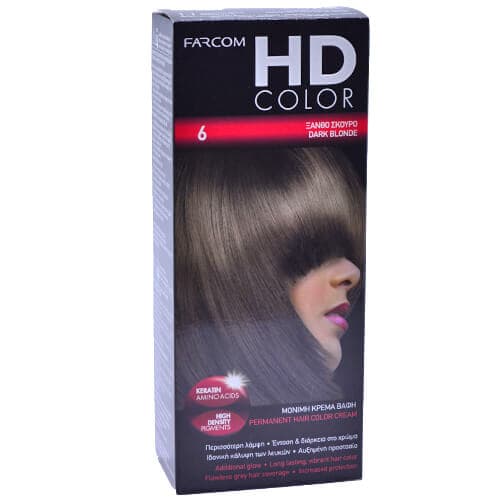 Βαφή Μαλλιών Farcom Hd Color Βαφές