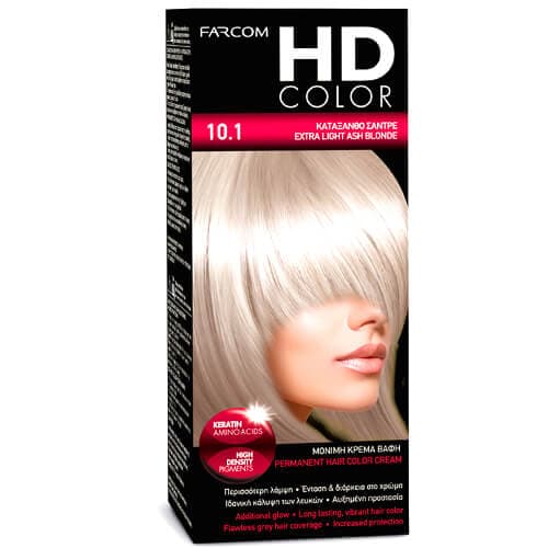 Farcom Hd Color Σετ No.10.1 Βαφές Μαλλιών