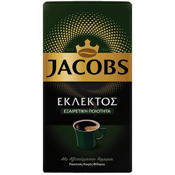 Καφές Φίλτρου Εκλεκτός Jacobs 500gr Καφές Φίλτρου