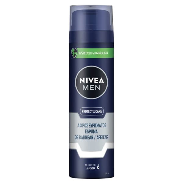 Αφρός Ξυρίσματος Nivea Protect and Care Αφρός Ξυρίσματος