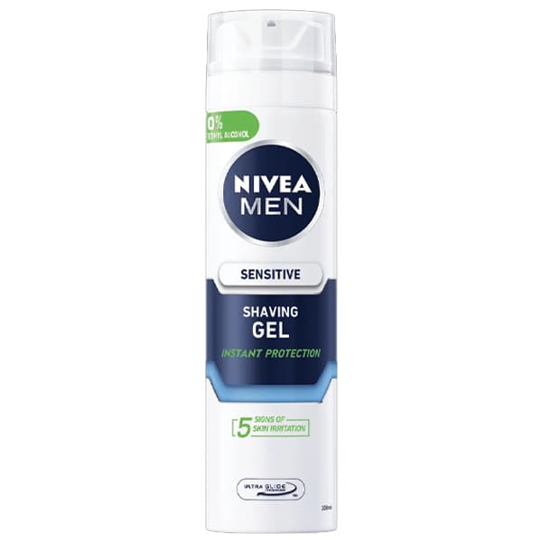 Gel Ξυρίσματος Sensitive Nivea Φροντίδα Άνδρα