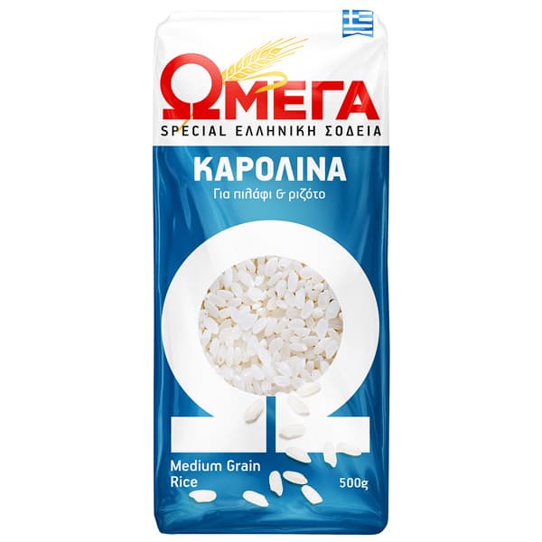 Ρύζι Καρολίνα Special Ωμέγα Ρύζι
