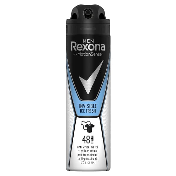 Αποσμητικό Σπρέι Rexona invisible Ice Fresh Αποσμητικό Σώματος