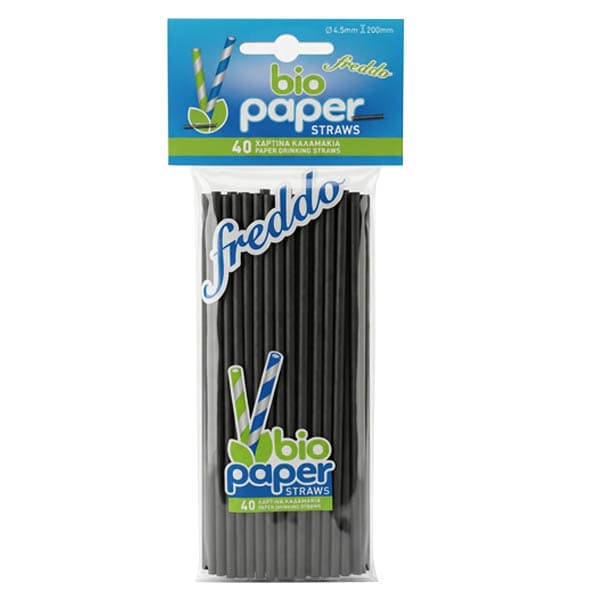 Καλαμάκι Χάρτινο Freddo Bio Paper Καλαμάκι