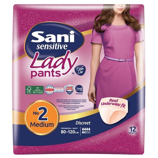Εσώρουχα Sani Lady Pants Εσώρουχα Ακράτειας