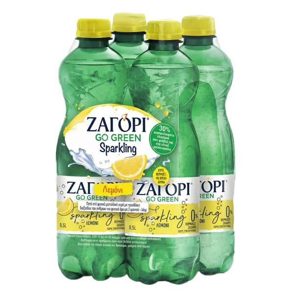 Ανθρακούχο Νερό Ζαγόρι Λεμόνι Εμφιαλωμένα Νερά