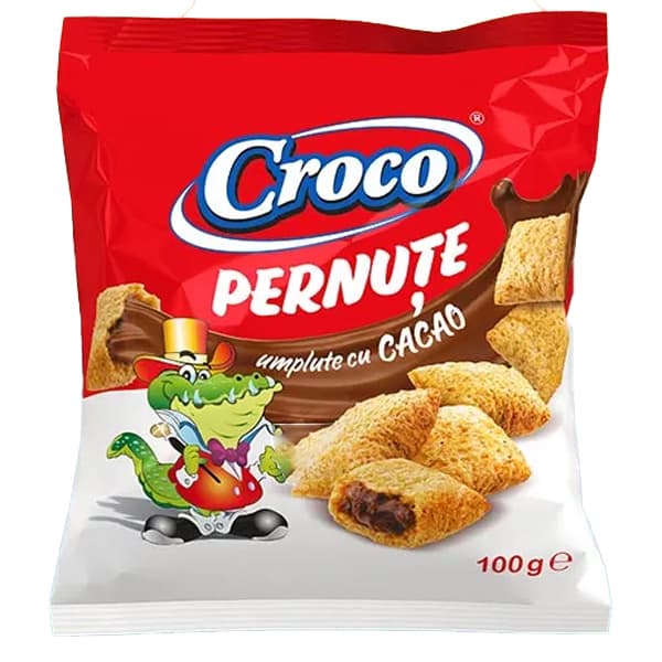 Δημητριακά Μαξιλαράκια Γεμιστά Κακάο Croco Δημητριακά
