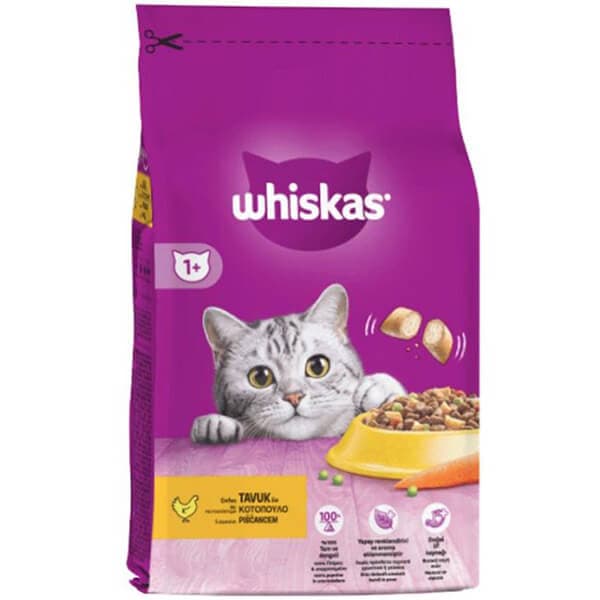 Γατοτροφή Κροκέτα Whiskas Κοτόπουλο Γατοτροφές