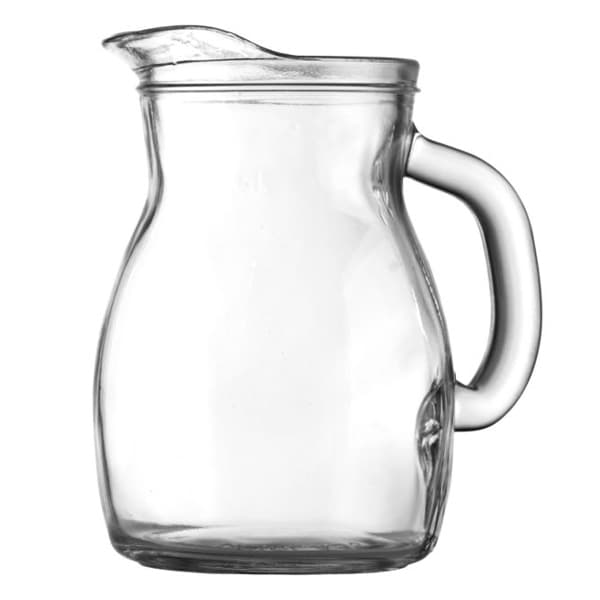 Κανάτα Bistrot Λευκή Uniglass Κανάτες