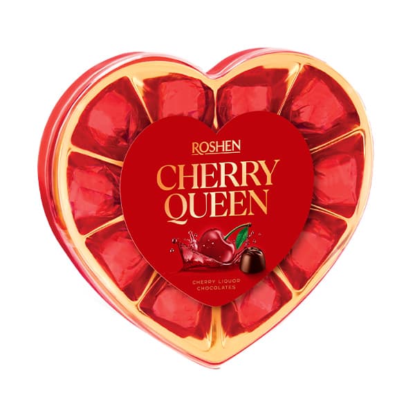 Σοκολατάκια Roshen Cherry Queen Σοκολατοειδή