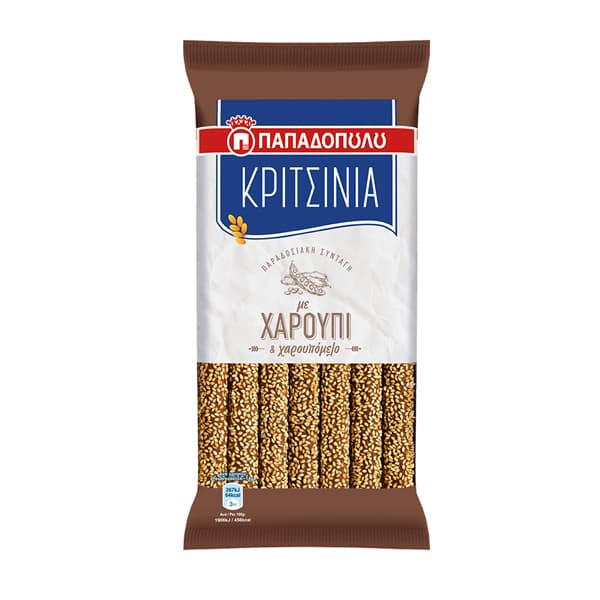 Κριτσίνια Παπαδοπούλου Χαρούπι Κριτσίνια