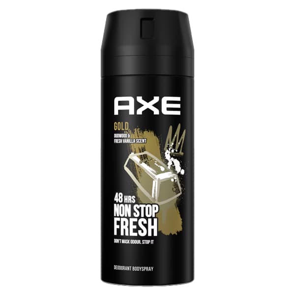Body Spray Gold All Day Fresh Axe Αποσμητικό Σώματος