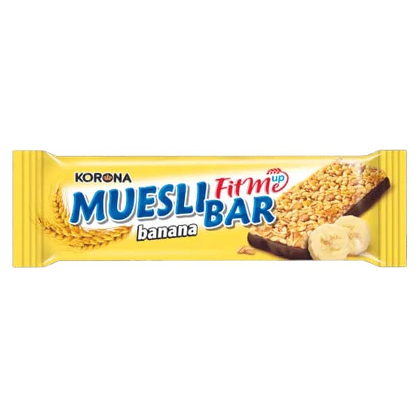 Μπάρα Δημητριακών Muesli Μπανάνα Μπάρες Δημητριακών