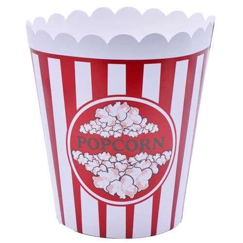 Paper Popcorn Box Κύπελλα Popcorn